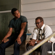 Jonathan Majors (left), Courtney B. Vance (right)